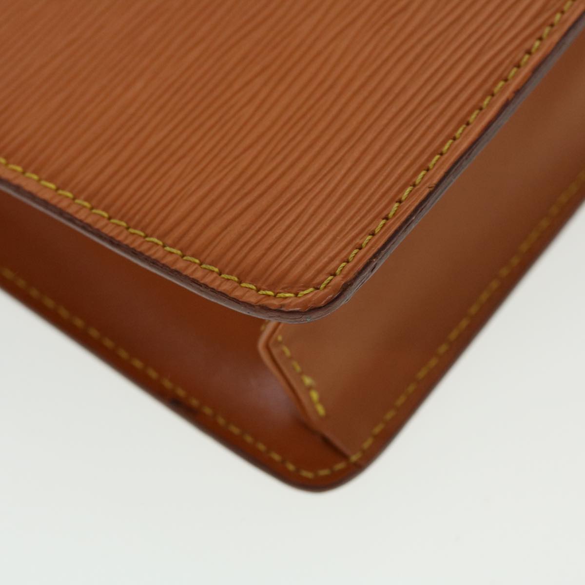 LOUIS VUITTON Epi Pochette Homme Clutch Bag Brown M52528 LV  44944