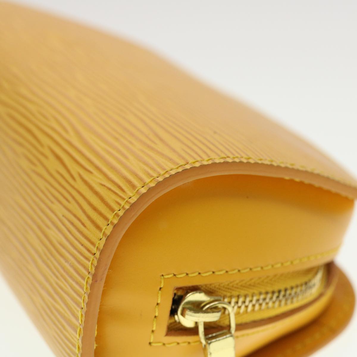 LOUIS VUITTON Epi Dauphine PM Pouch Yellow M48449 LV  44949