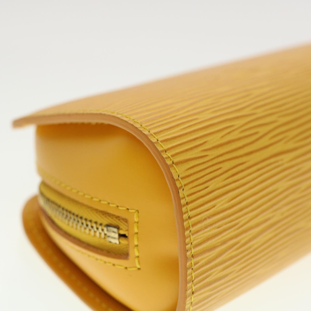 LOUIS VUITTON Epi Dauphine PM Pouch Yellow M48449 LV  44949