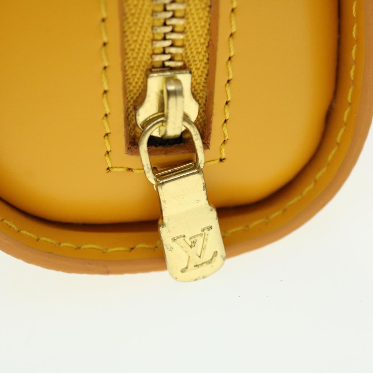 LOUIS VUITTON Epi Dauphine PM Pouch Yellow M48449 LV  44949