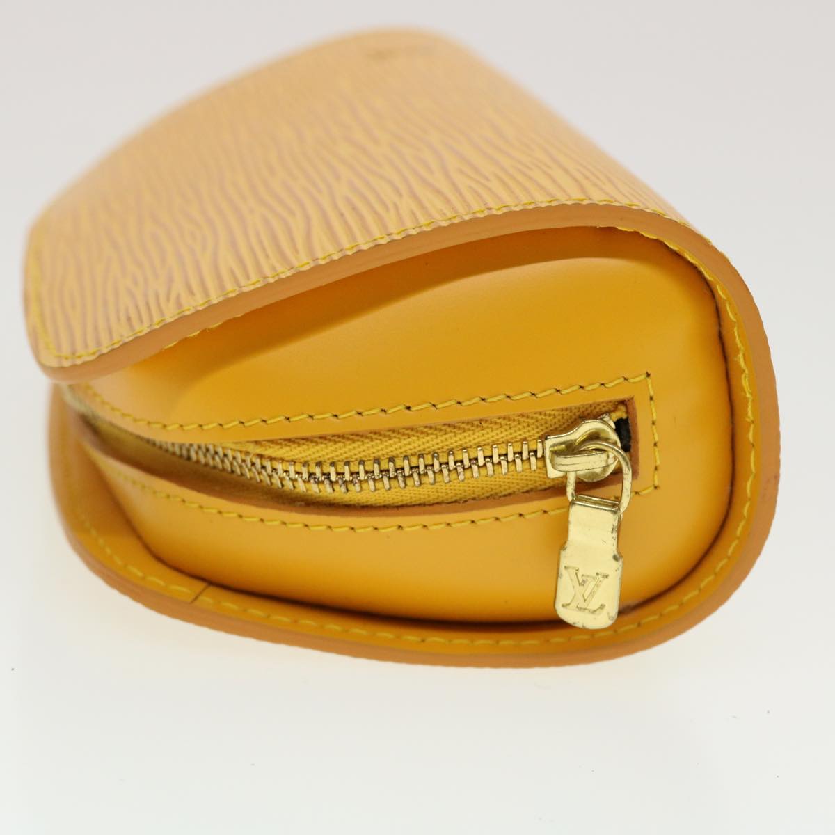 LOUIS VUITTON Epi Dauphine PM Pouch Yellow M48449 LV  44949
