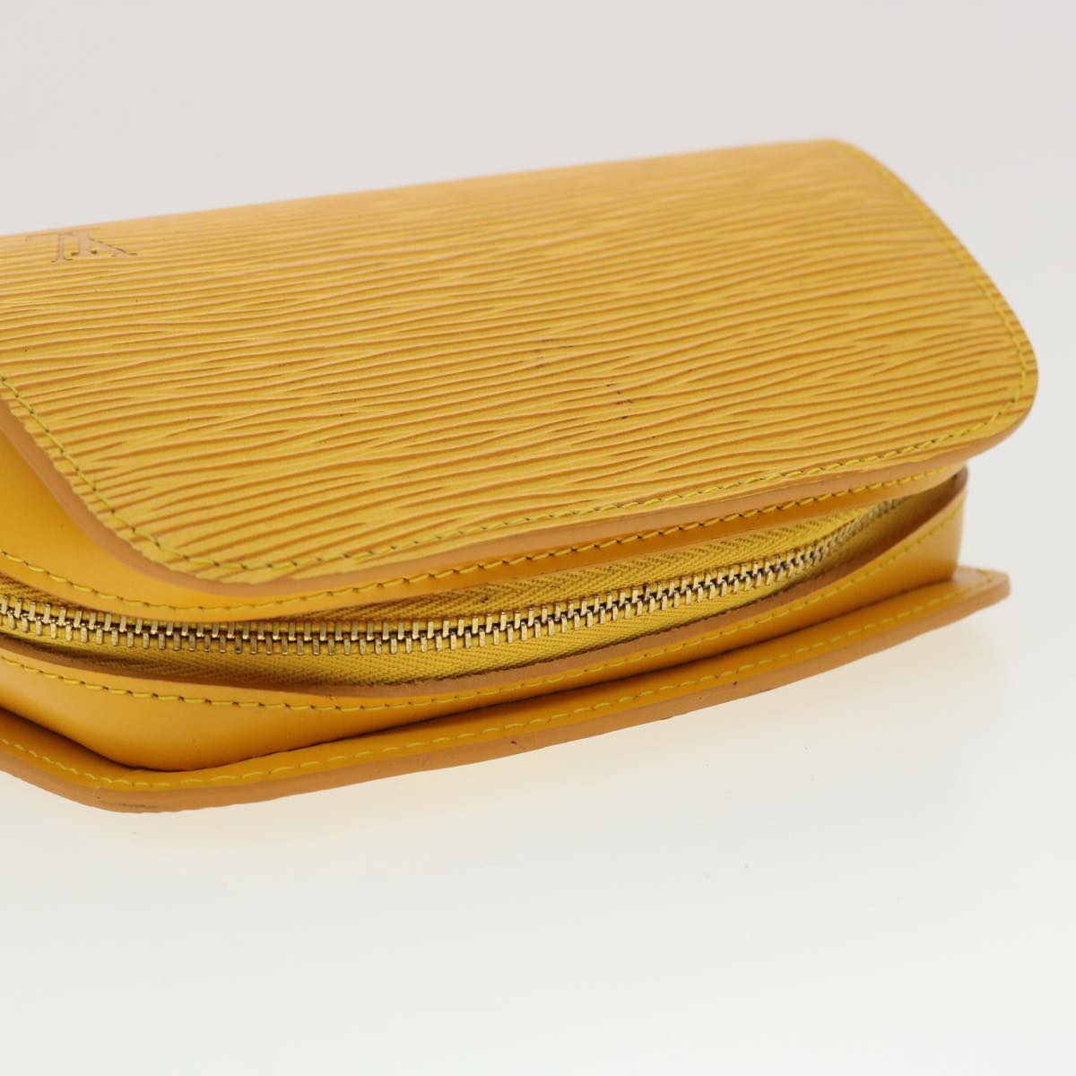 LOUIS VUITTON Epi Dauphine PM Pouch Yellow M48449 LV  44949