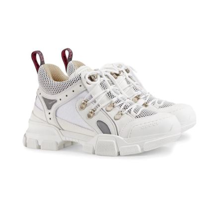 Gucci Flashtrek Leather & Mesh Sneaker