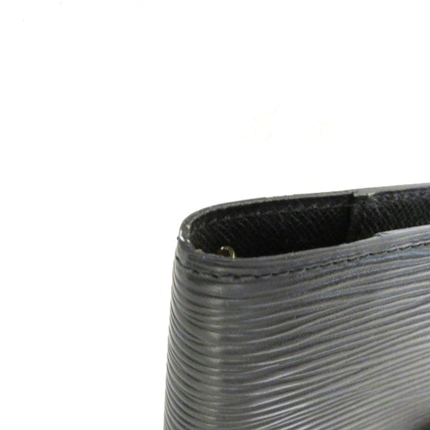 Louis Vuitton Black Leather Agenda PM wallet accessories