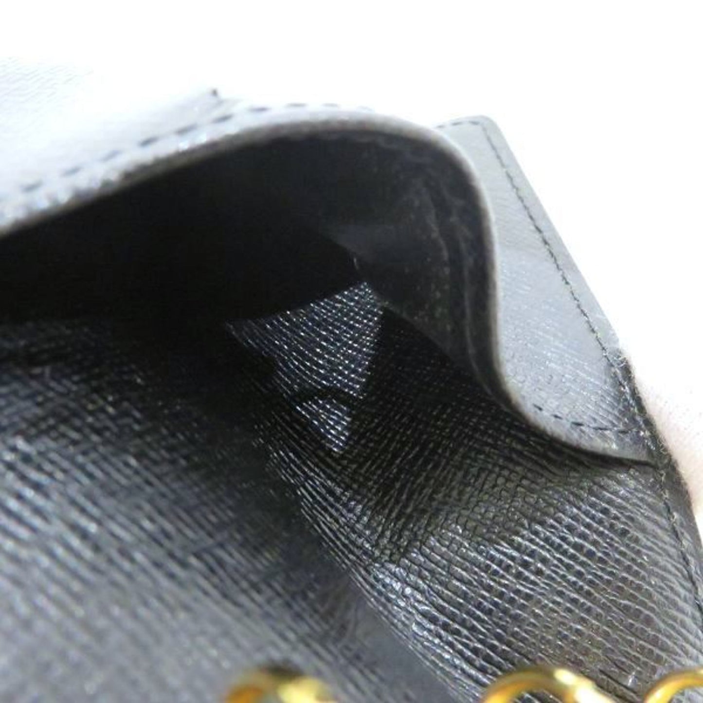 Louis Vuitton Black Leather Agenda PM wallet accessories