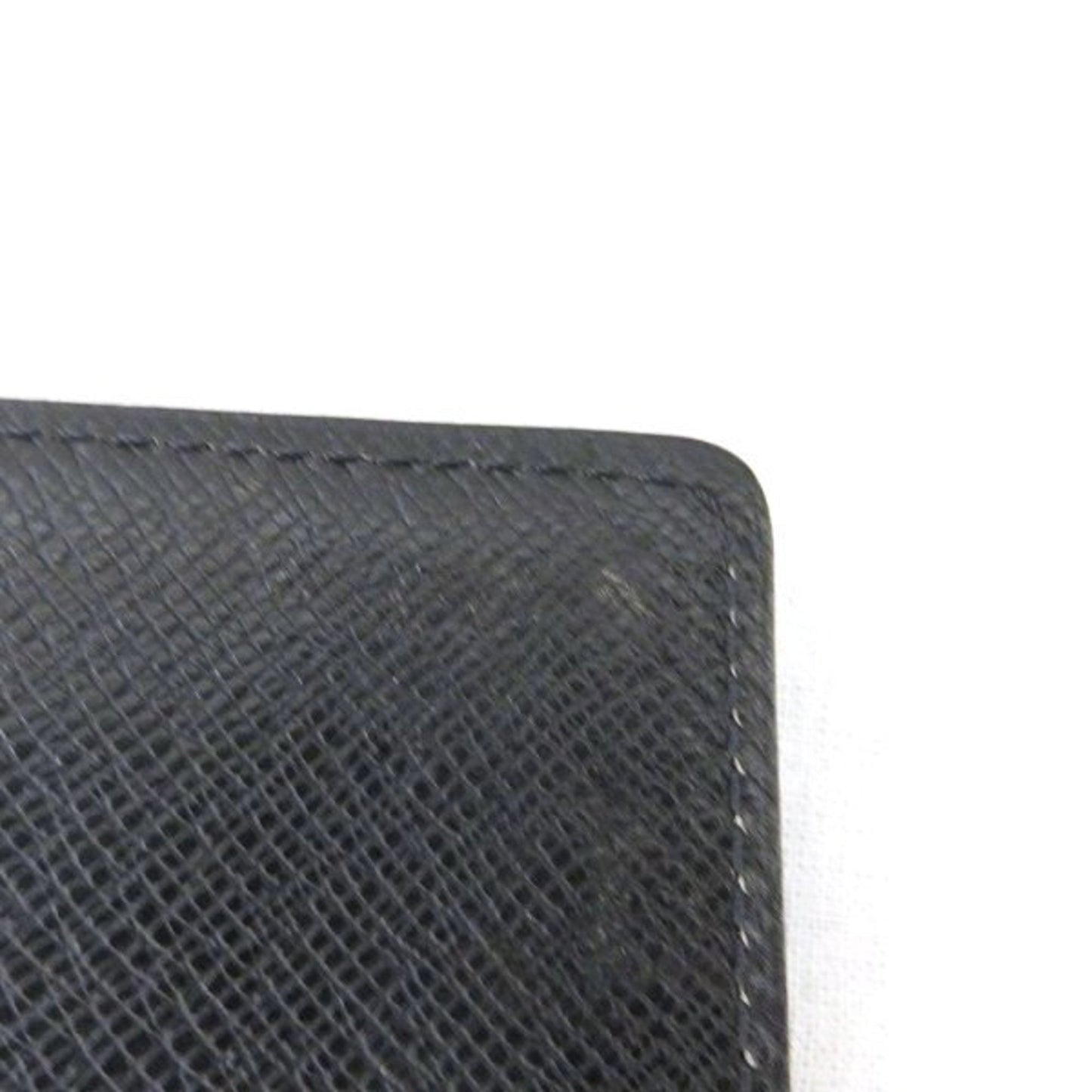 Louis Vuitton Black Leather Agenda PM wallet accessories