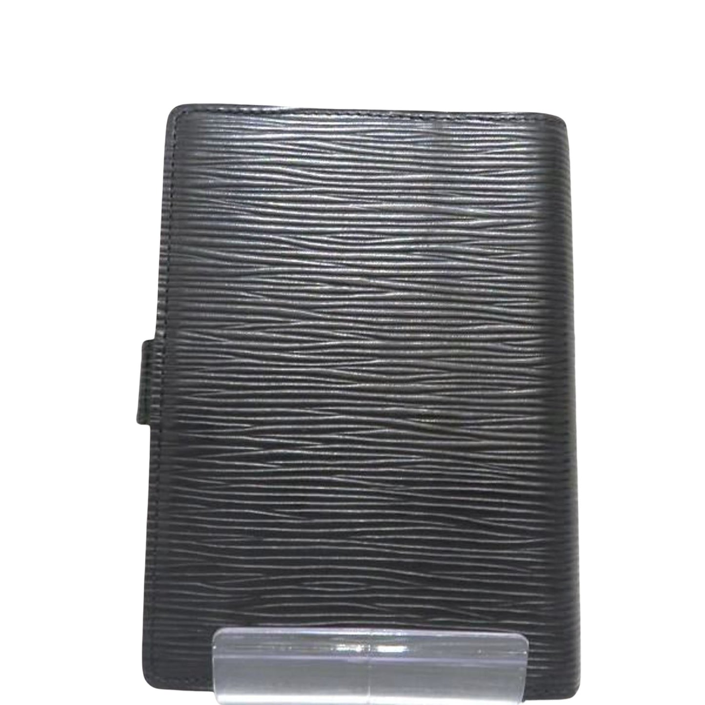 Louis Vuitton Black Leather Agenda PM wallet accessories