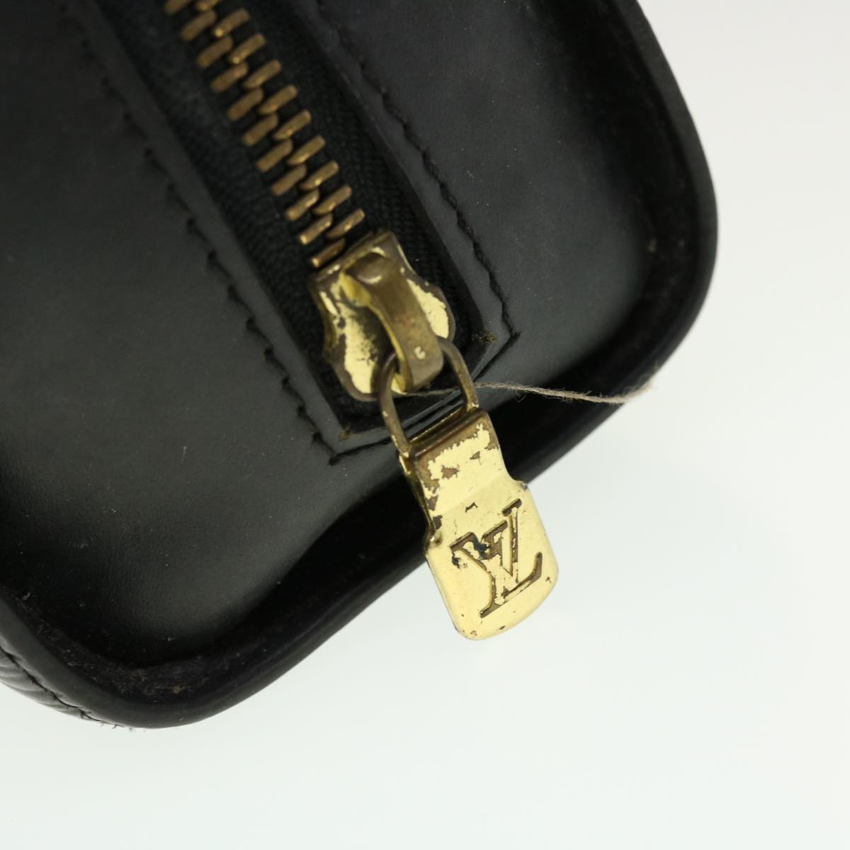 LOUIS VUITTON Epi Dauphine GM Pouch Black M48432 LV  45072