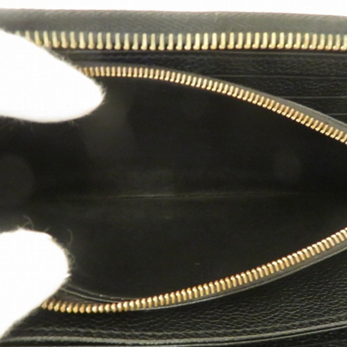 Louis Vuitton Black Leather Zippy wallet wallet accessories