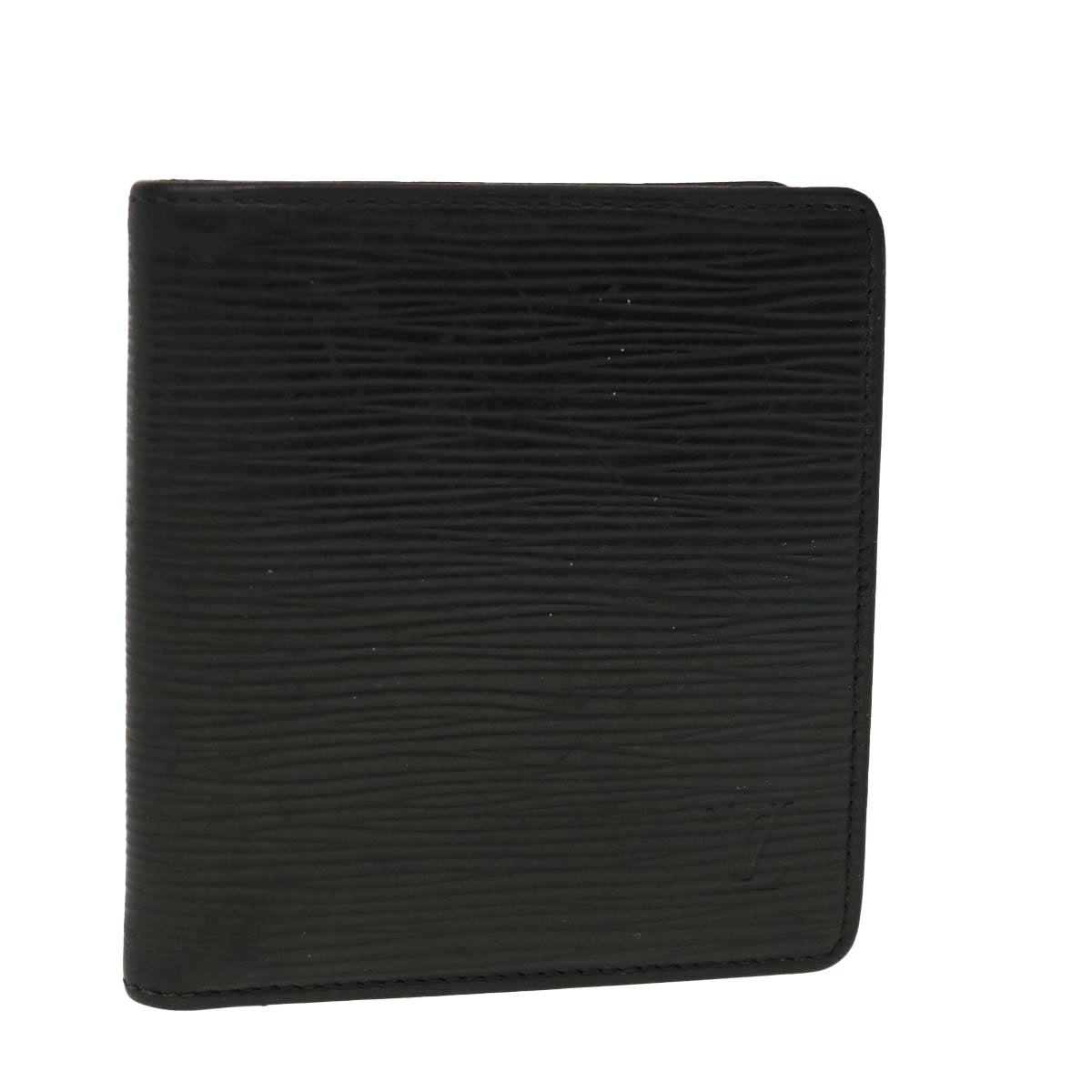 LOUIS VUITTON Epi Bifold Wallet Black LV  45100