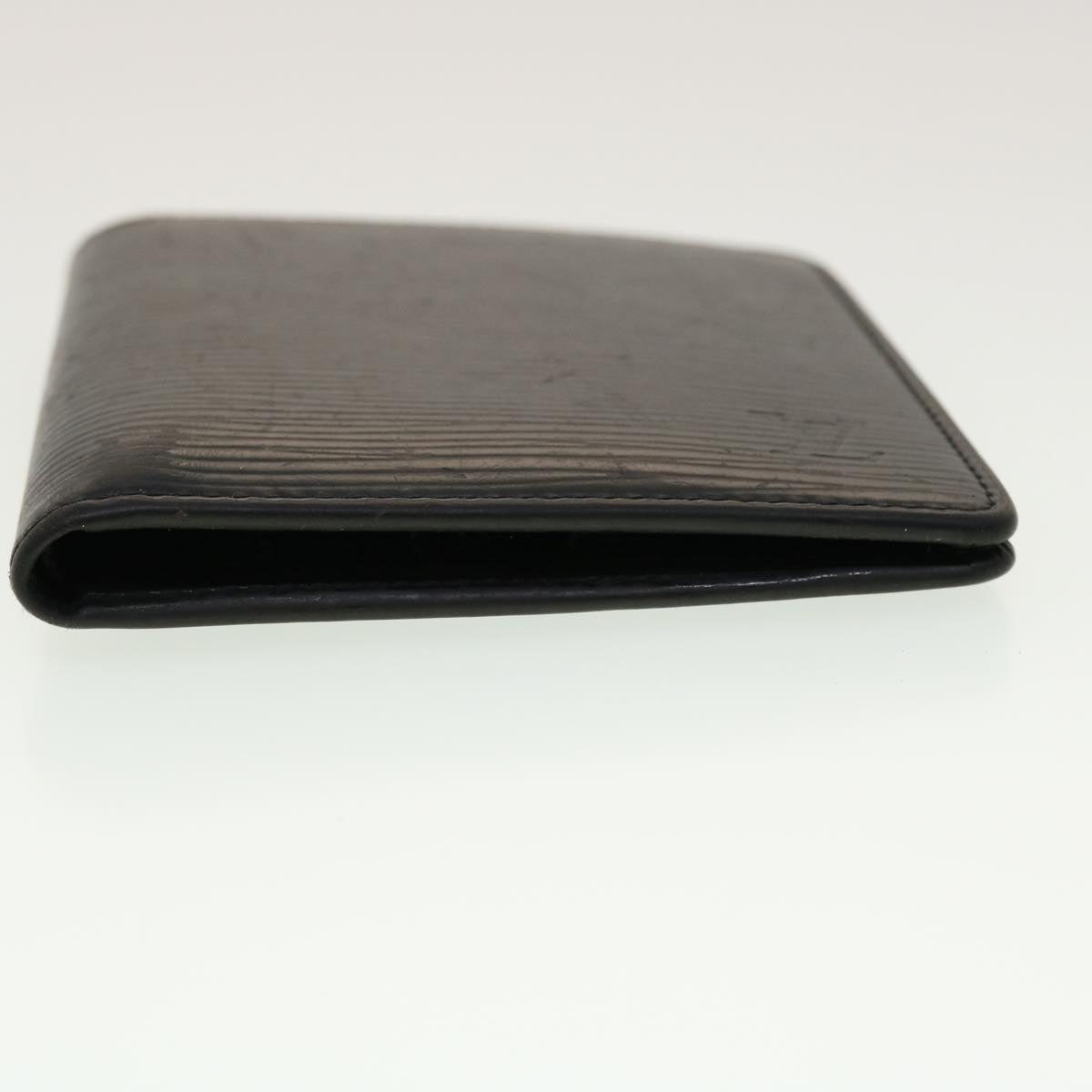 LOUIS VUITTON Epi Bifold Wallet Black LV  45100