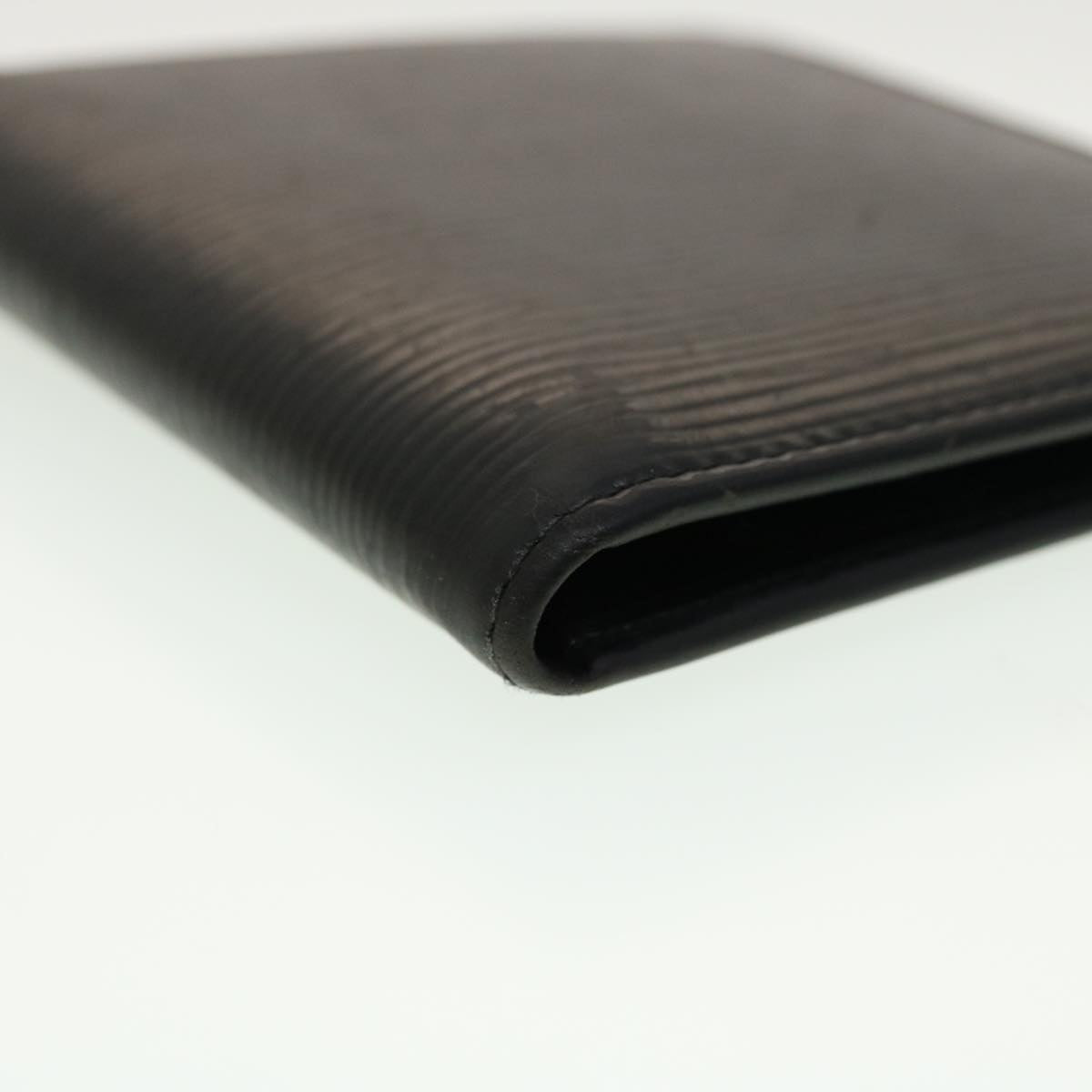 LOUIS VUITTON Epi Bifold Wallet Black LV  45100
