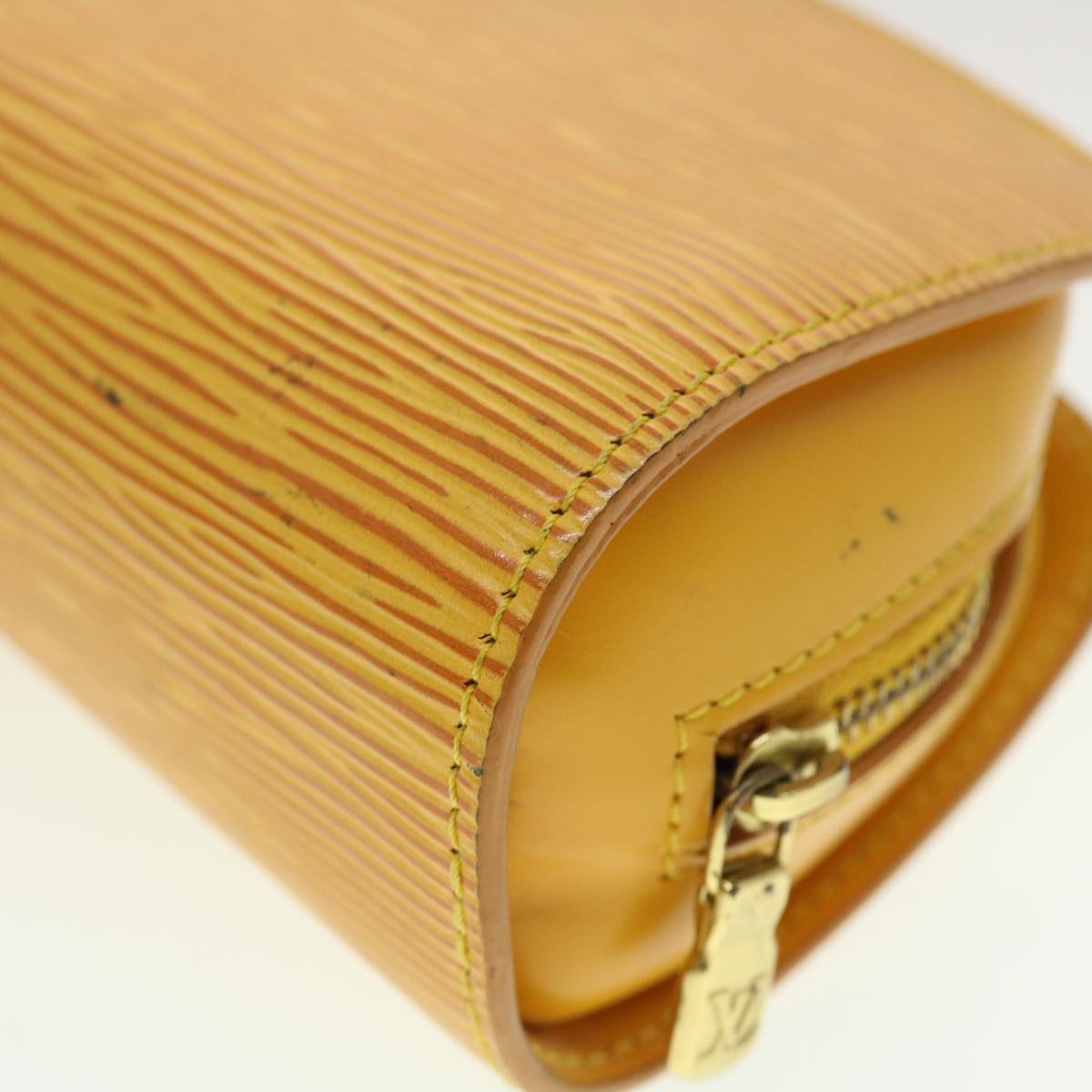 LOUIS VUITTON Epi Dauphine PM Pouch Yellow M48449 LV  45144