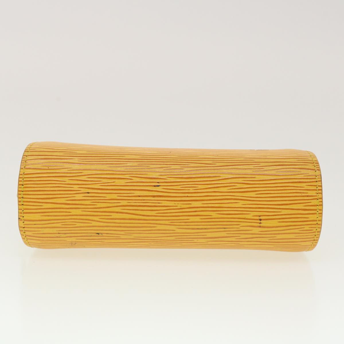 LOUIS VUITTON Epi Dauphine PM Pouch Yellow M48449 LV  45144