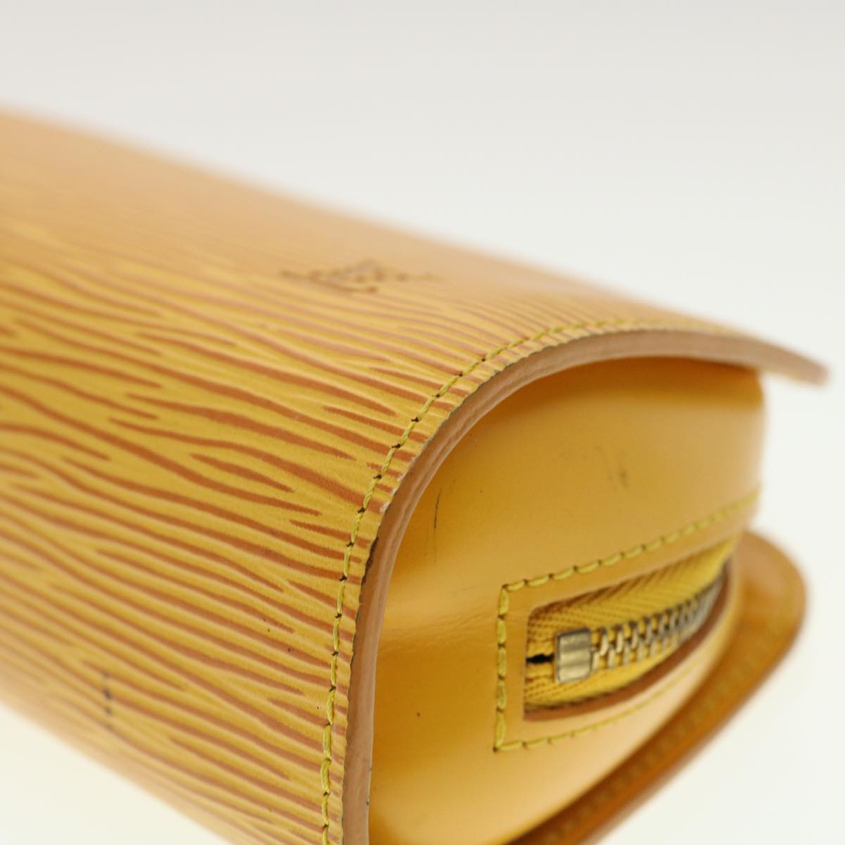 LOUIS VUITTON Epi Dauphine PM Pouch Yellow M48449 LV  45144
