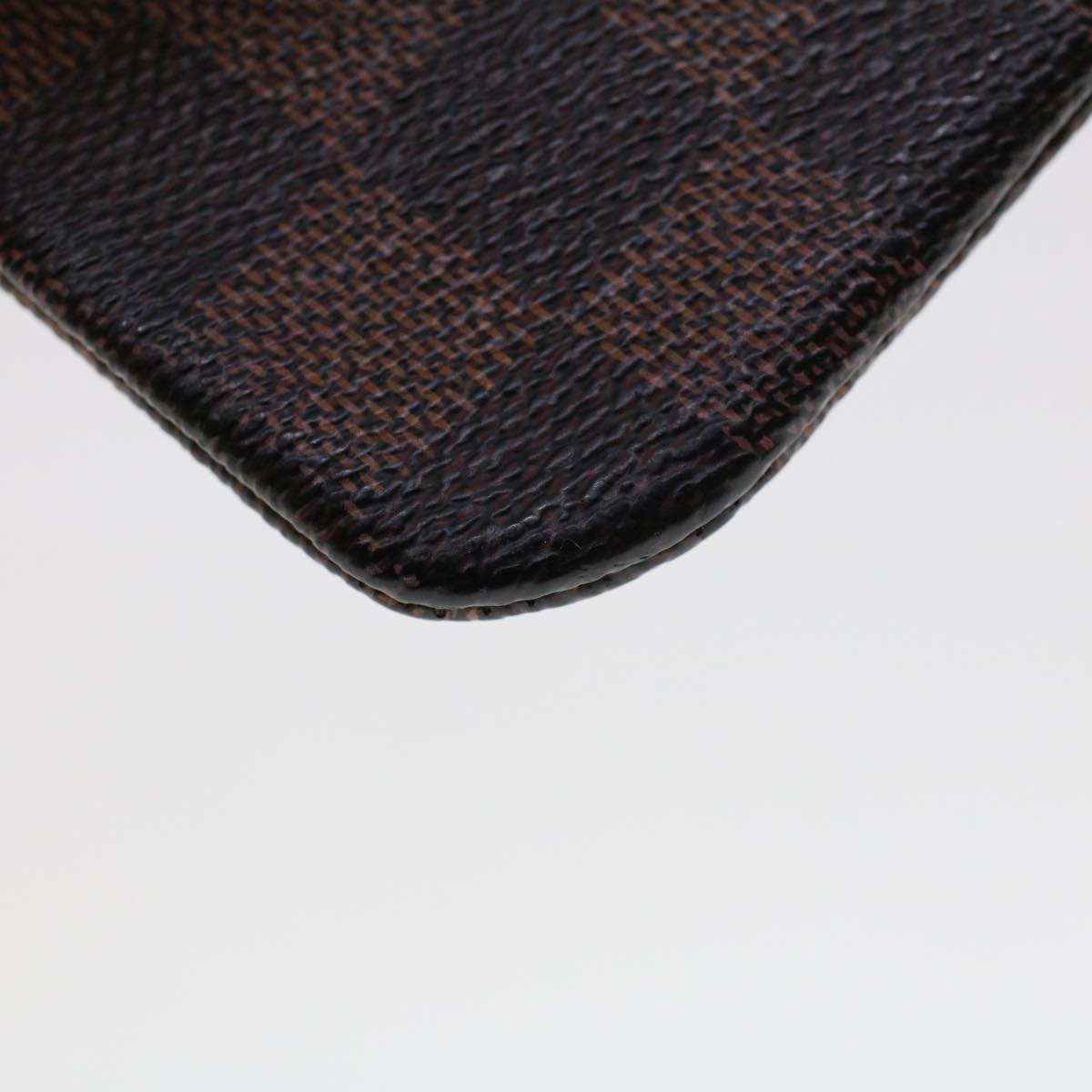 LOUIS VUITTON Damier Ebene Pochette Cles Coin Purse N62658 LV  45254