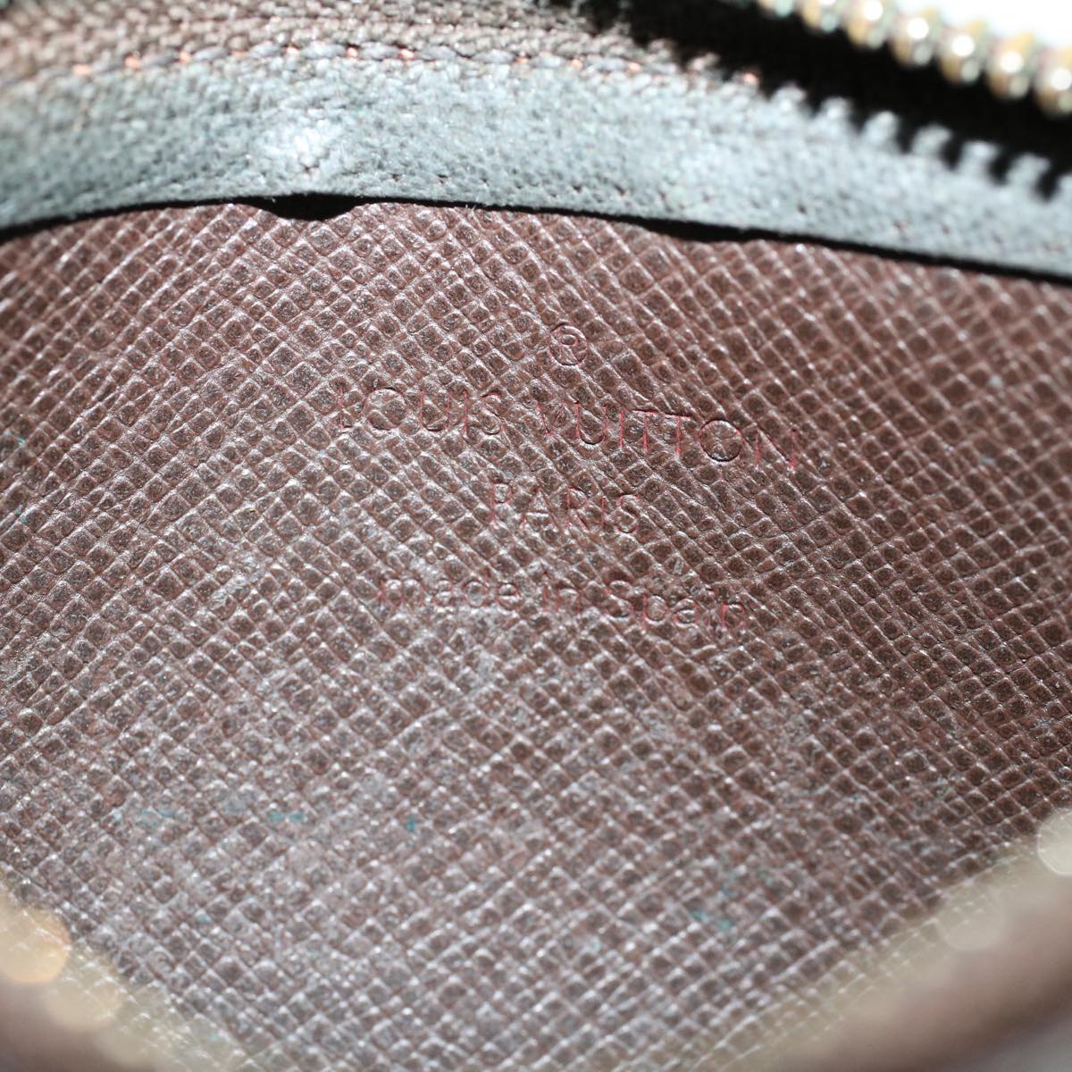 LOUIS VUITTON Damier Ebene Pochette Cles Coin Purse N62658 LV  45254