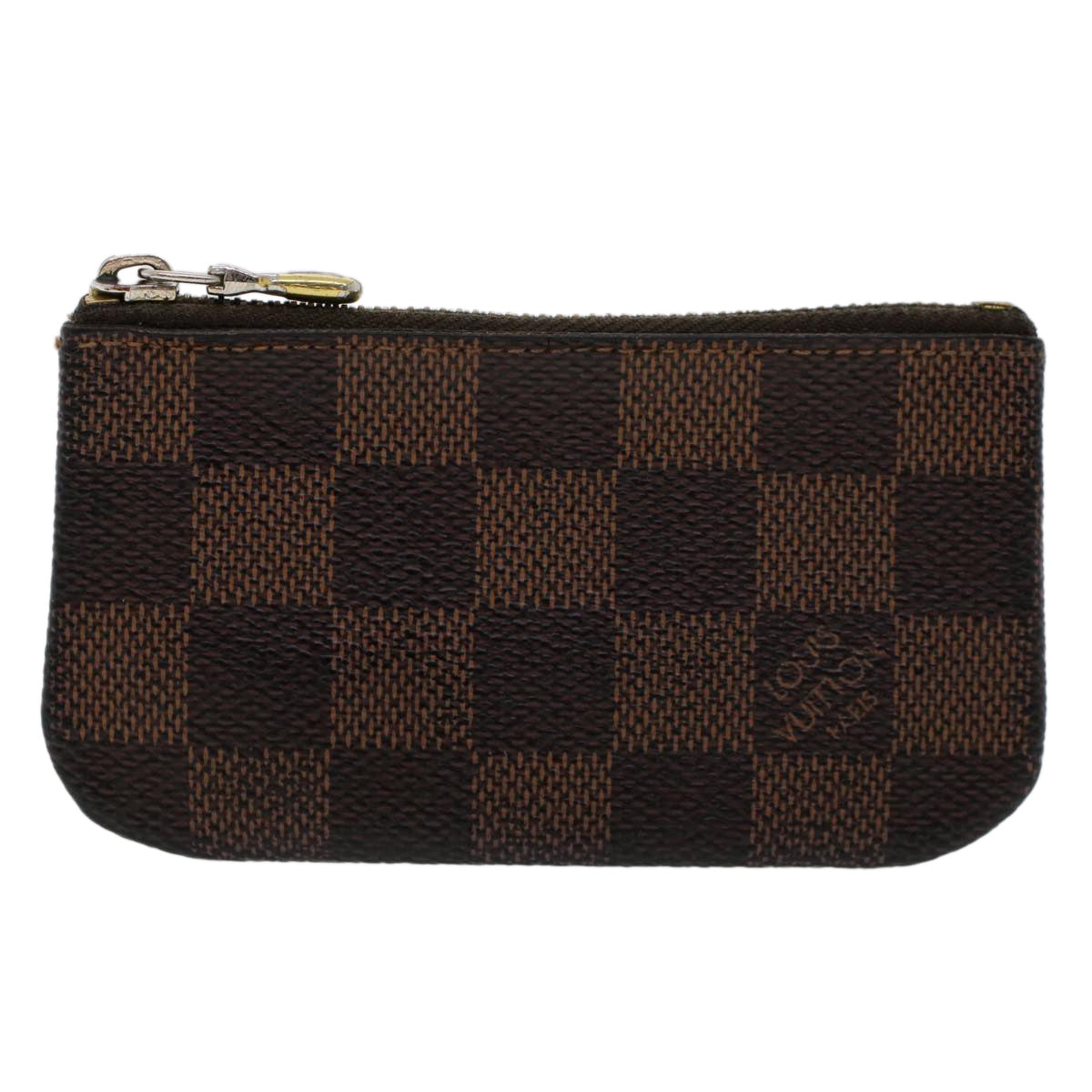 LOUIS VUITTON Damier Ebene Pochette Cles Coin Purse N62658 LV  45254