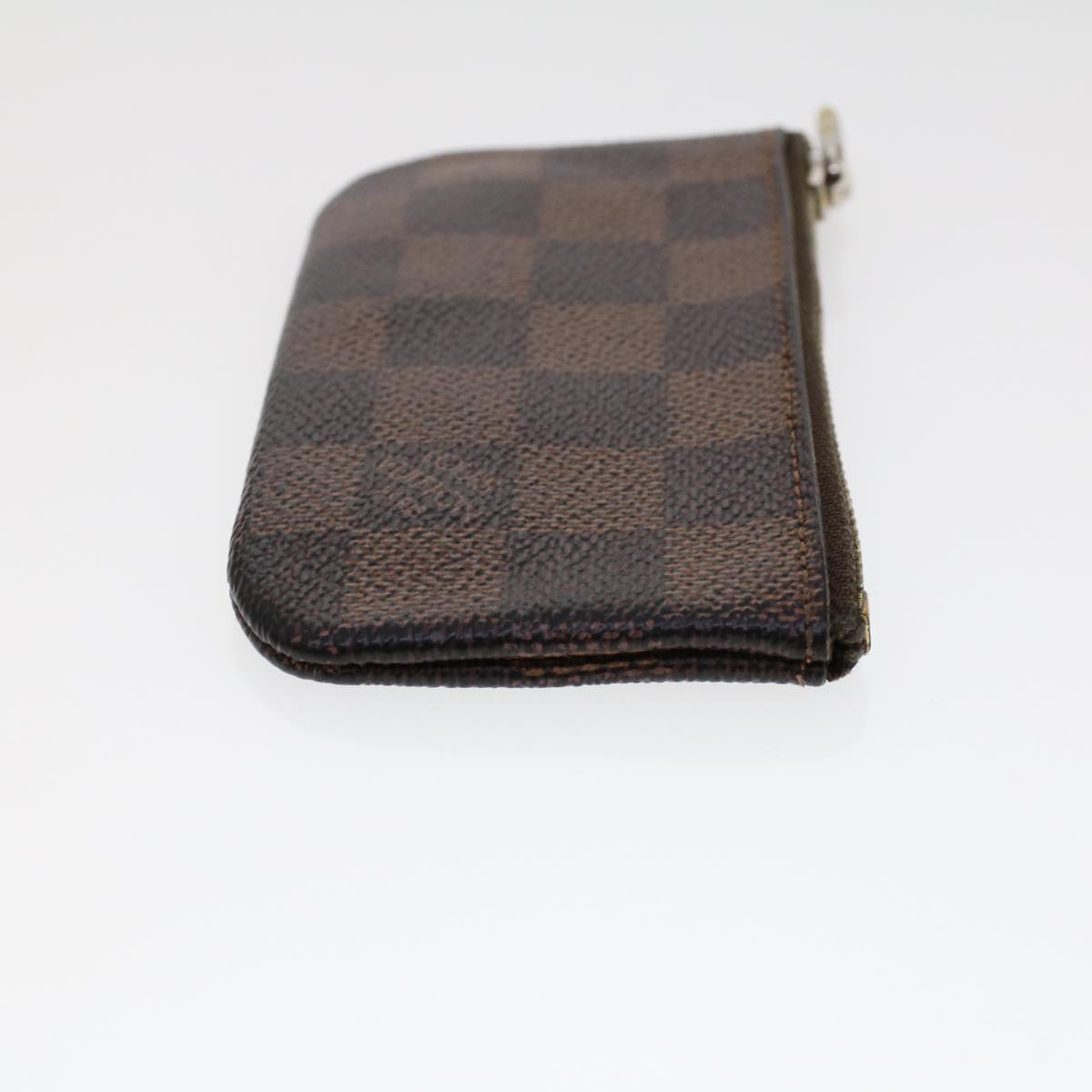 LOUIS VUITTON Damier Ebene Pochette Cles Coin Purse N62658 LV  45254