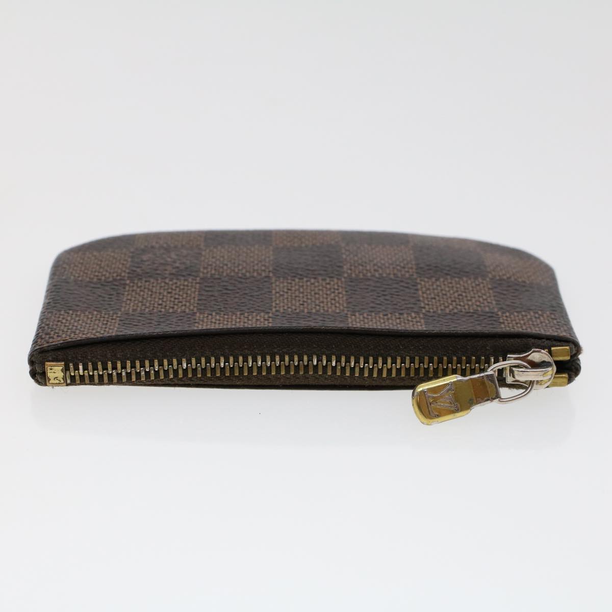 LOUIS VUITTON Damier Ebene Pochette Cles Coin Purse N62658 LV  45254