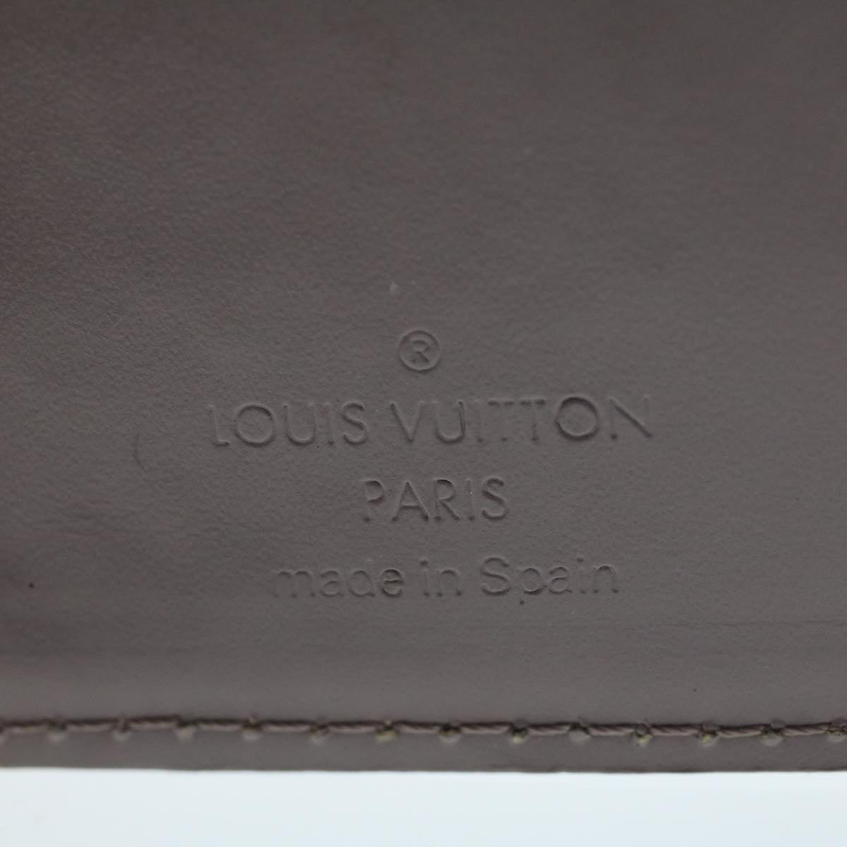 LOUIS VUITTON Epi Agenda PM Day Planner Cover Gray R2005B LV  45270