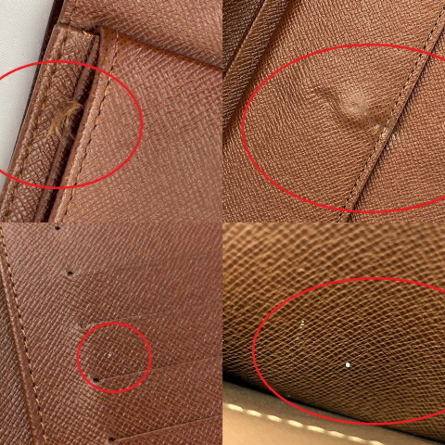Louis Vuitton Brown Canvas Alexandra wallet accessories