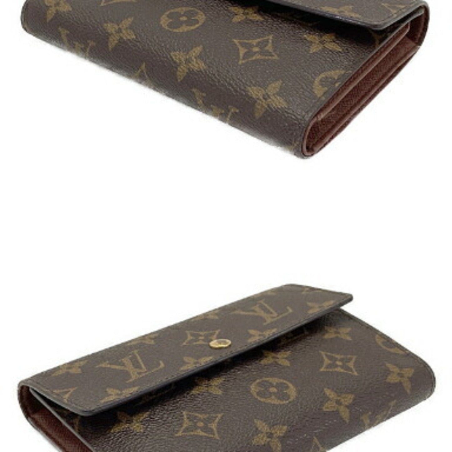 Louis Vuitton Brown Canvas Alexandra wallet accessories