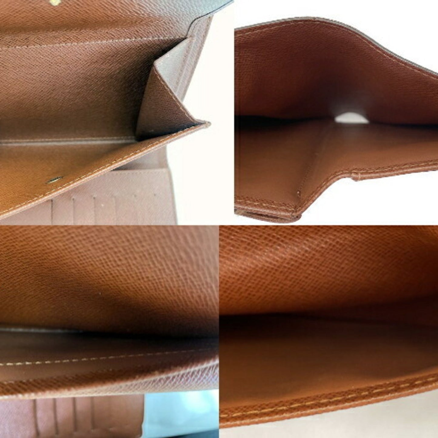 Louis Vuitton Brown Canvas Alexandra wallet accessories