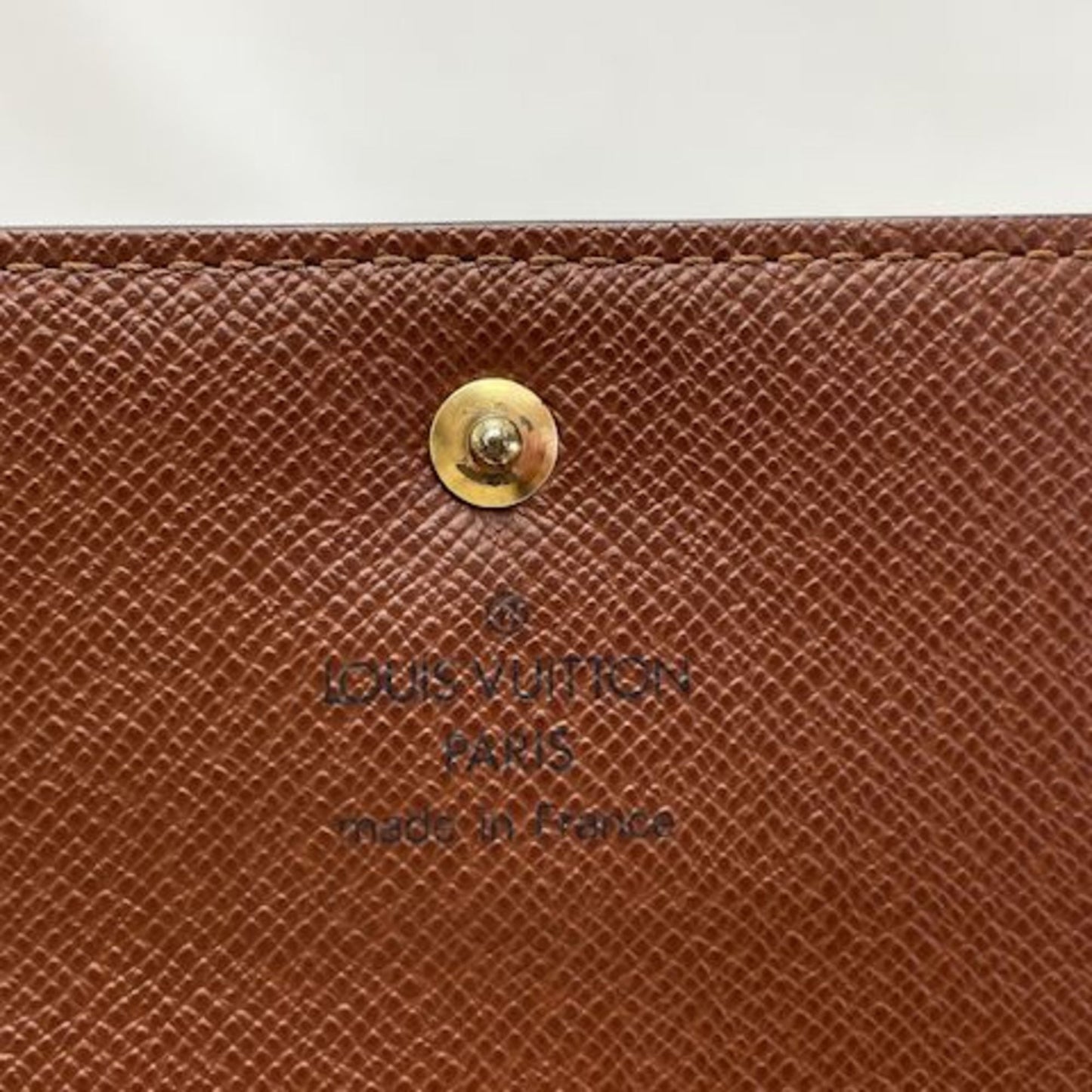 Louis Vuitton Brown Canvas Alexandra wallet accessories