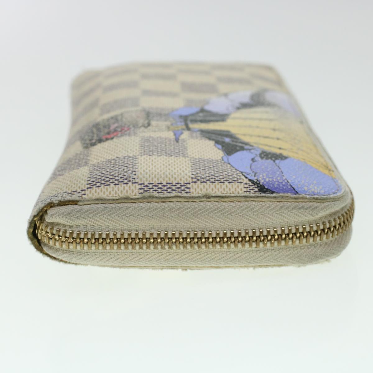LOUIS VUITTON Damier Azur Illustre Balloon Zippy Wallet N63006 LV  45344