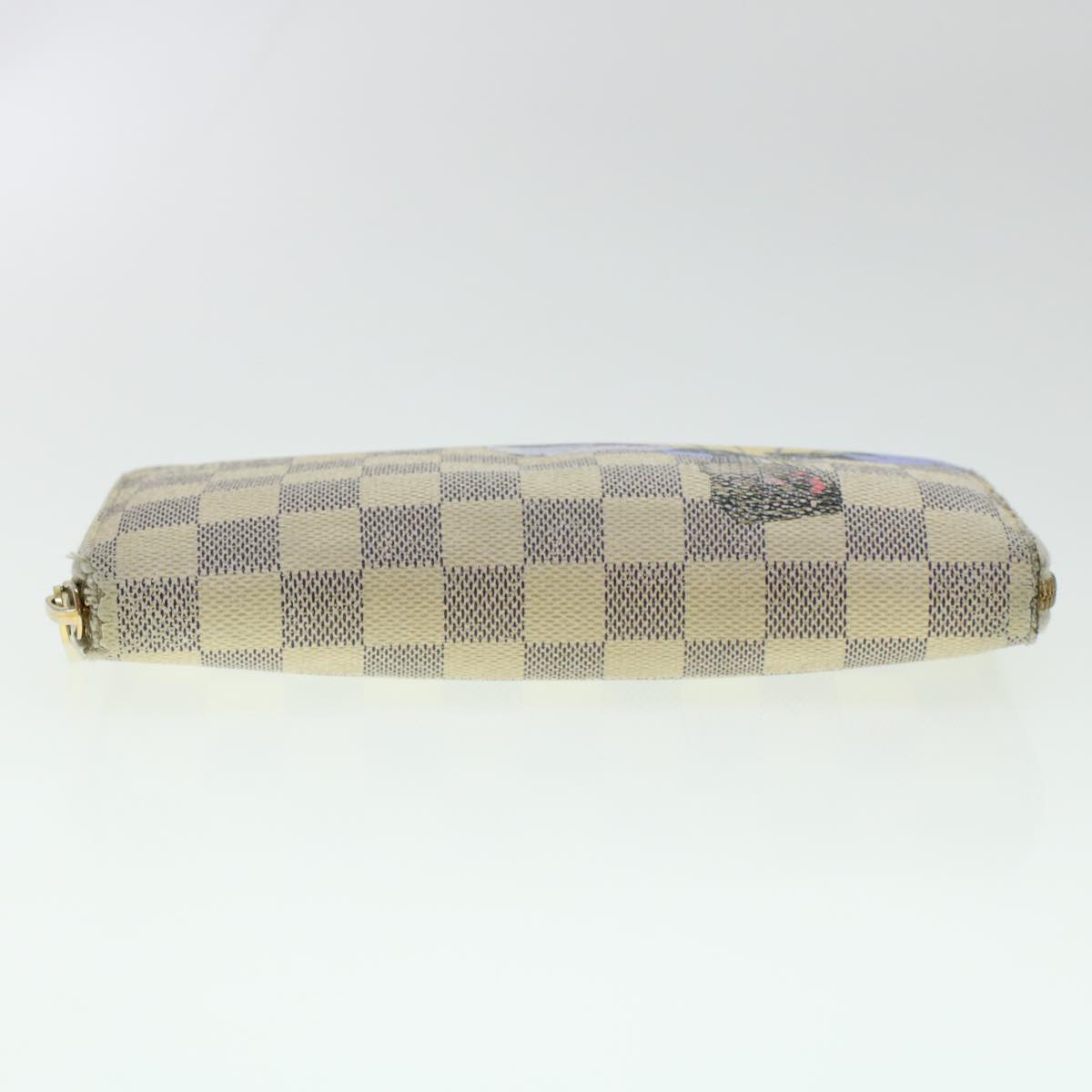 LOUIS VUITTON Damier Azur Illustre Balloon Zippy Wallet N63006 LV  45344