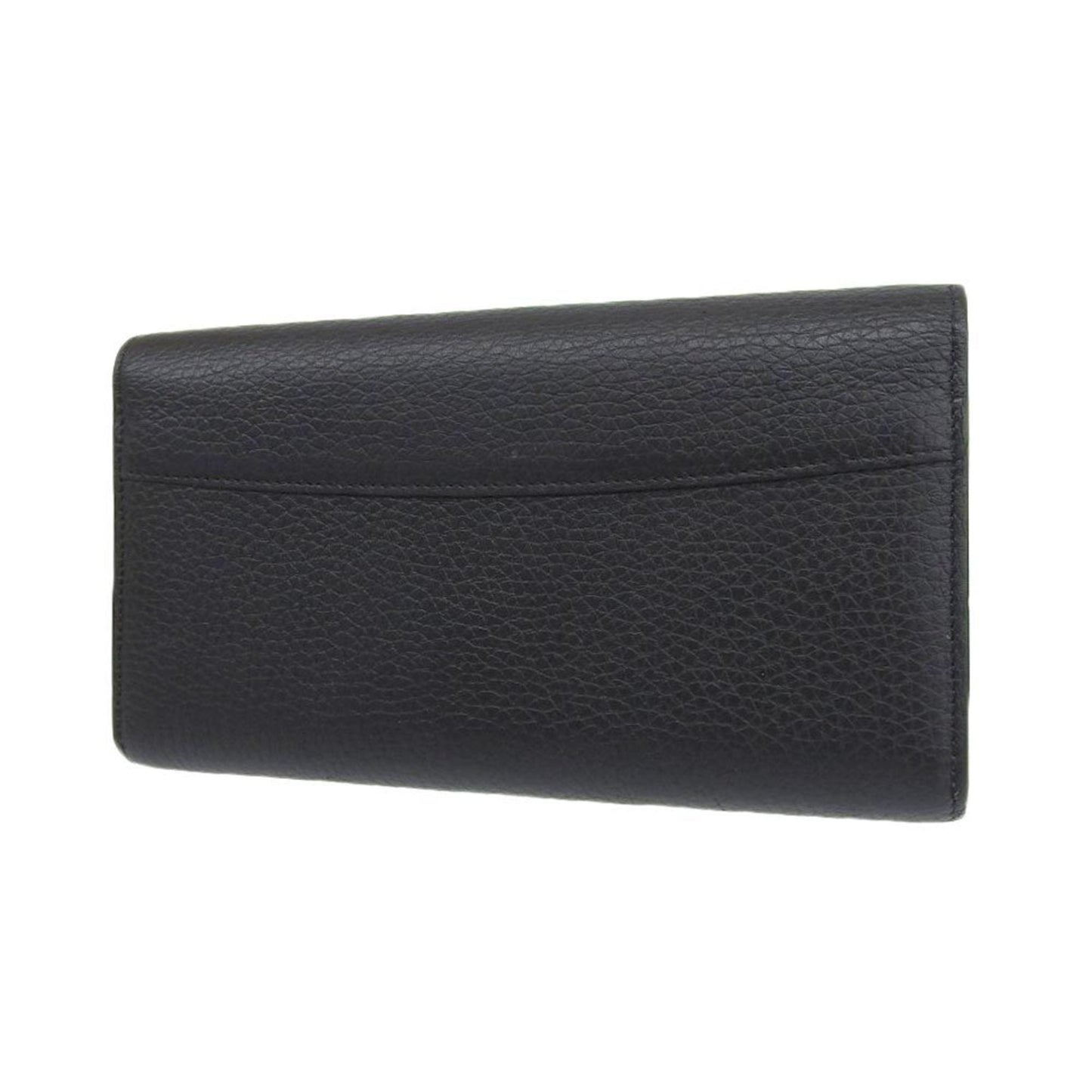 Louis Vuitton Black Leather Capucines wallet accessories