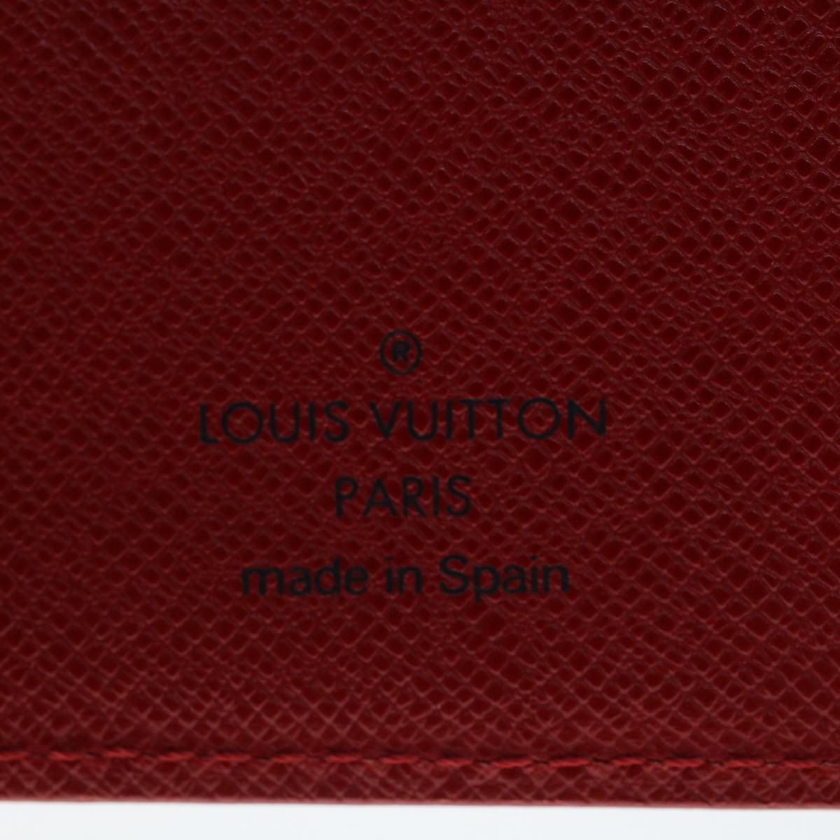 LOUIS VUITTON Epi Agenda PM Day Planner Cover Red R20057 LV  45474