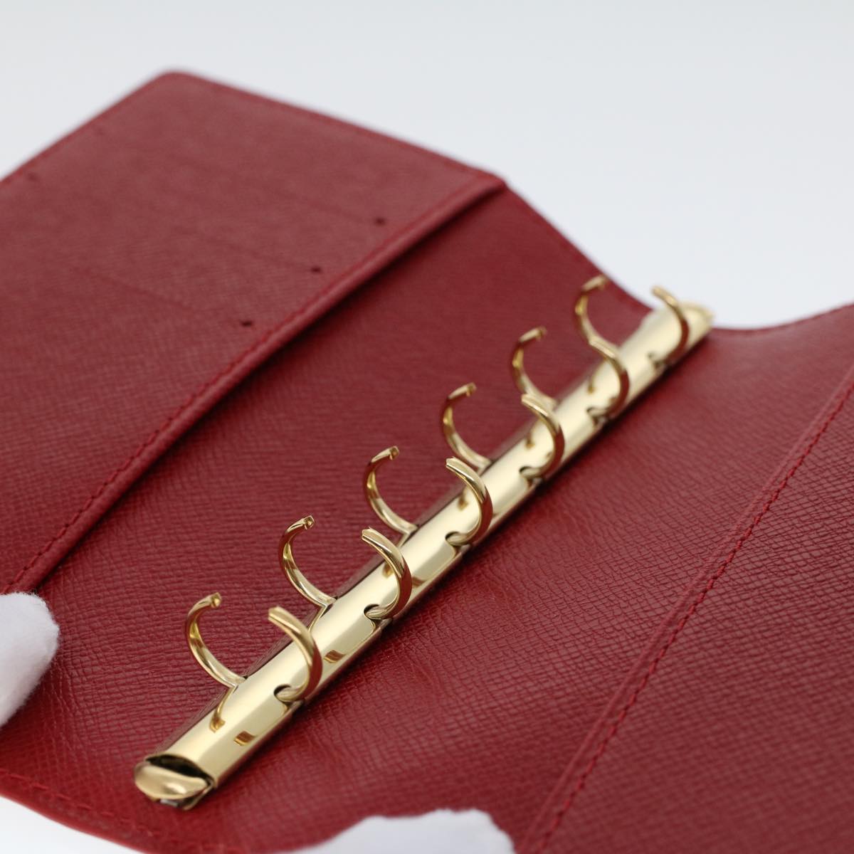 LOUIS VUITTON Epi Agenda PM Day Planner Cover Red R20057 LV  45474