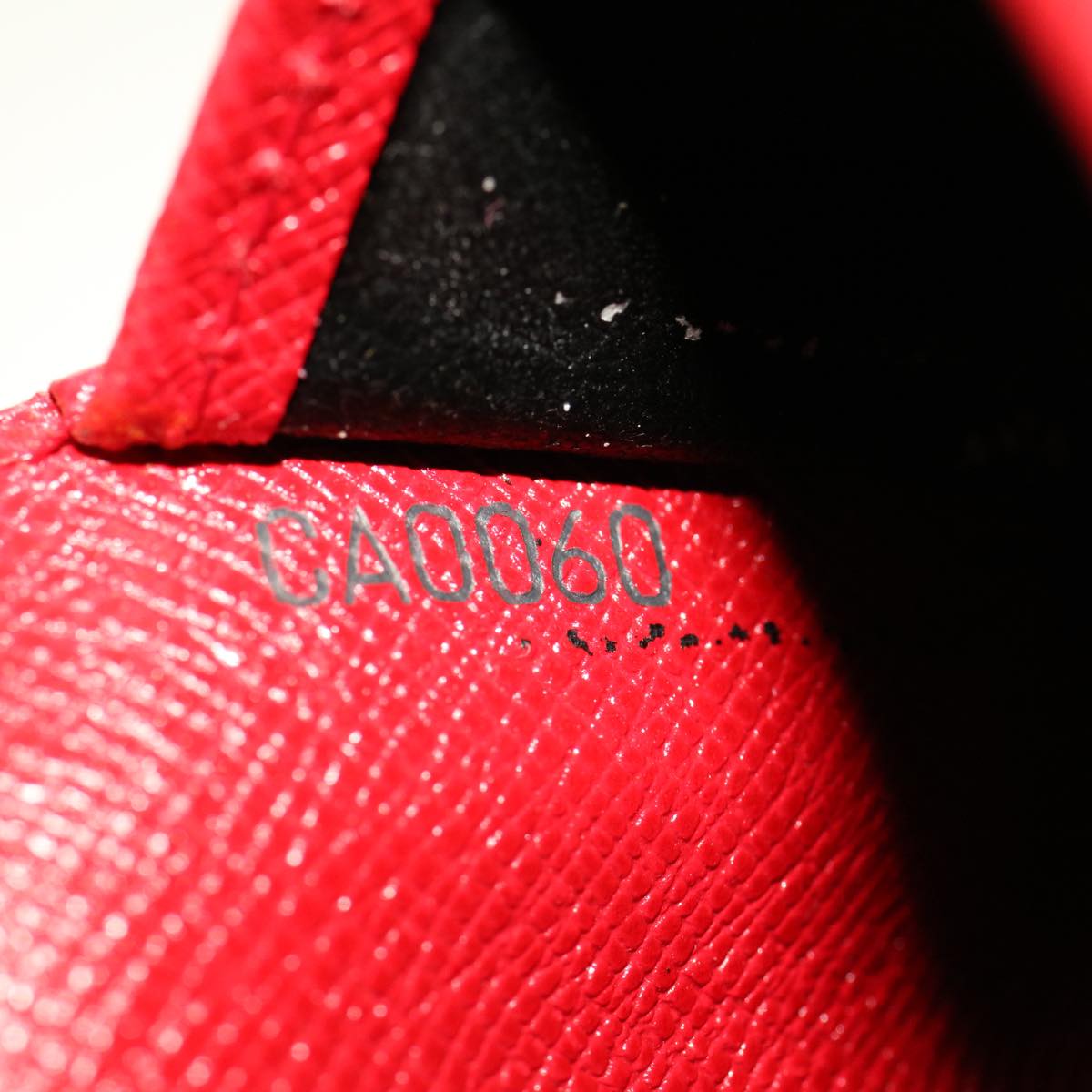 LOUIS VUITTON Epi Agenda PM Day Planner Cover Red R20057 LV  45474