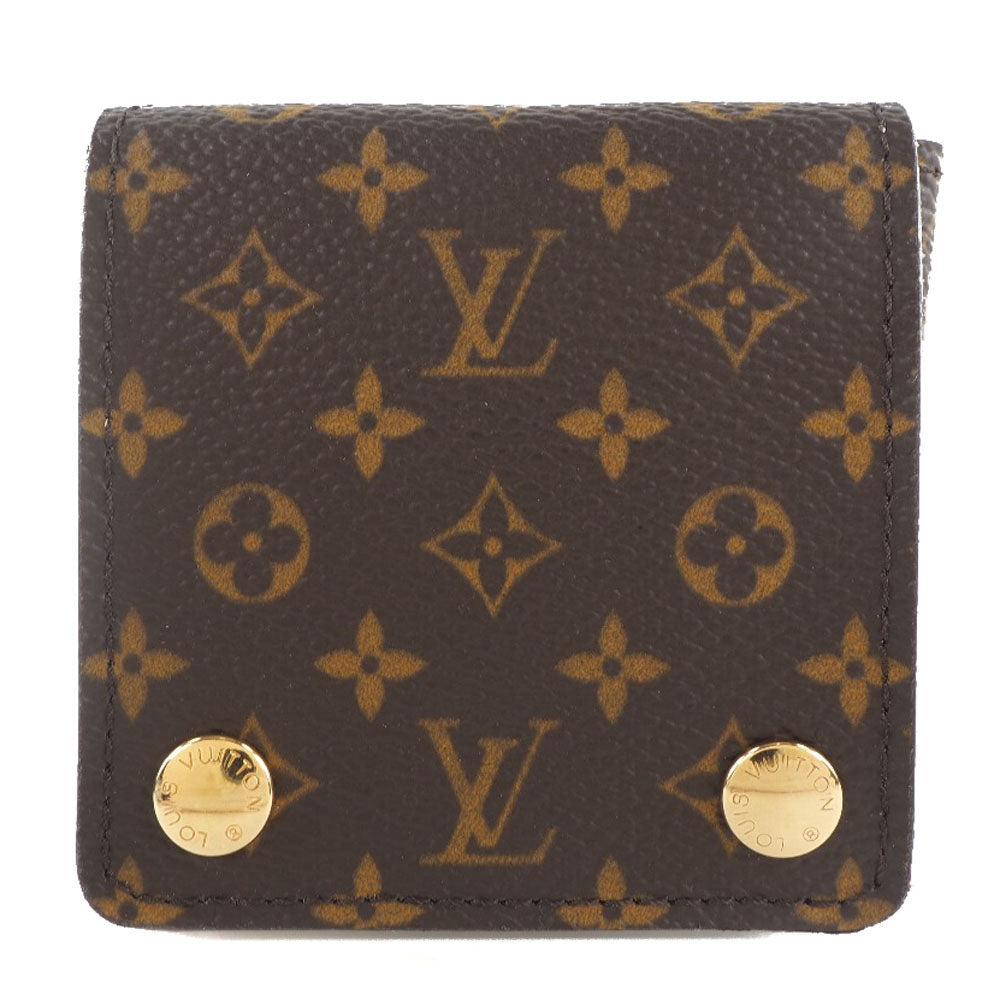 Louis Vuitton Brown Canvas Jewelry case wallet accessories