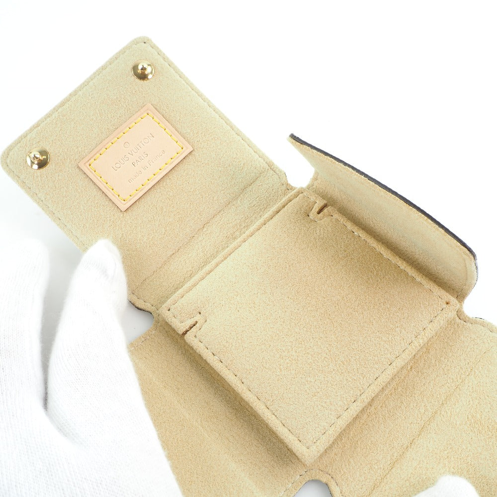 Louis Vuitton Brown Canvas Jewelry case wallet accessories