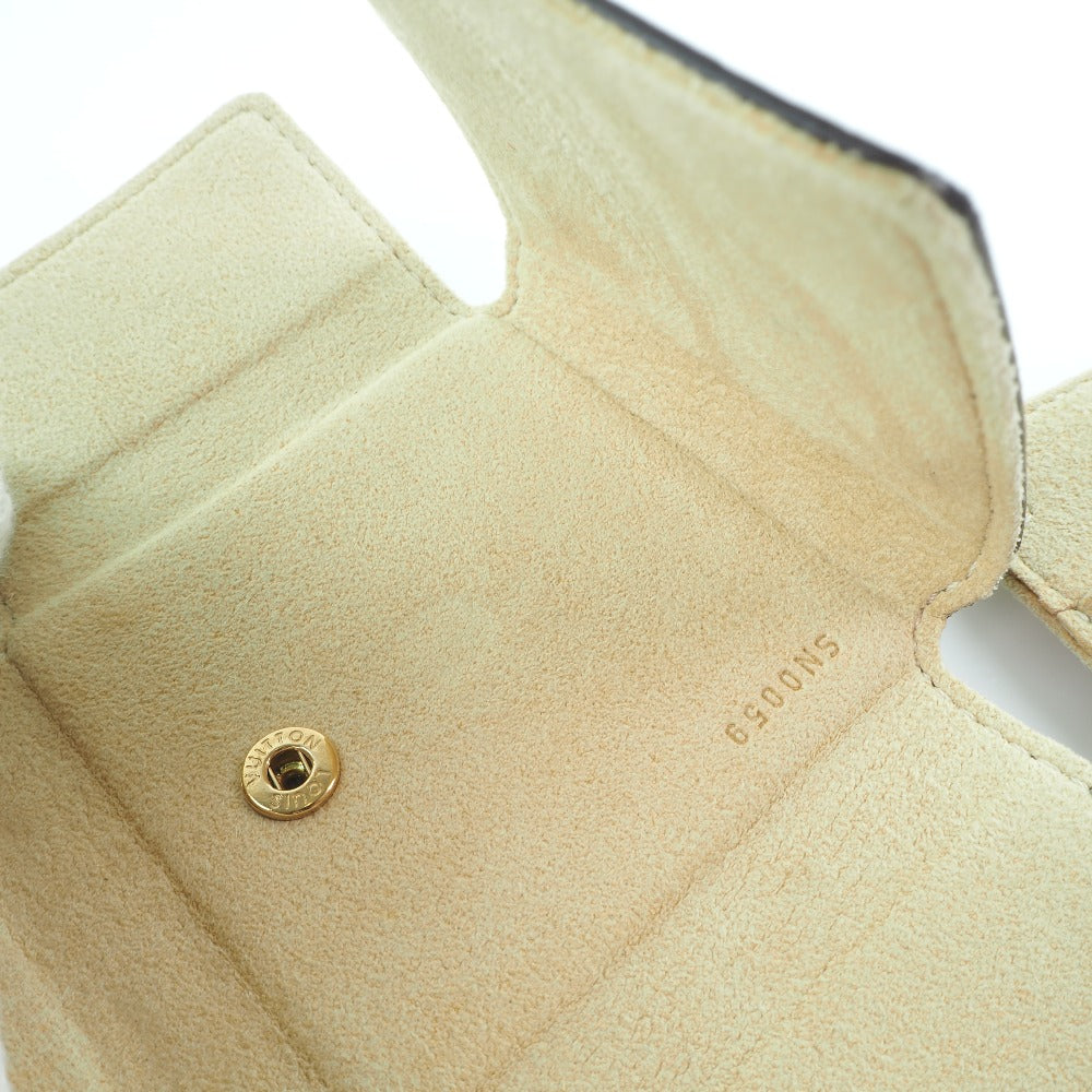 Louis Vuitton Brown Canvas Jewelry case wallet accessories