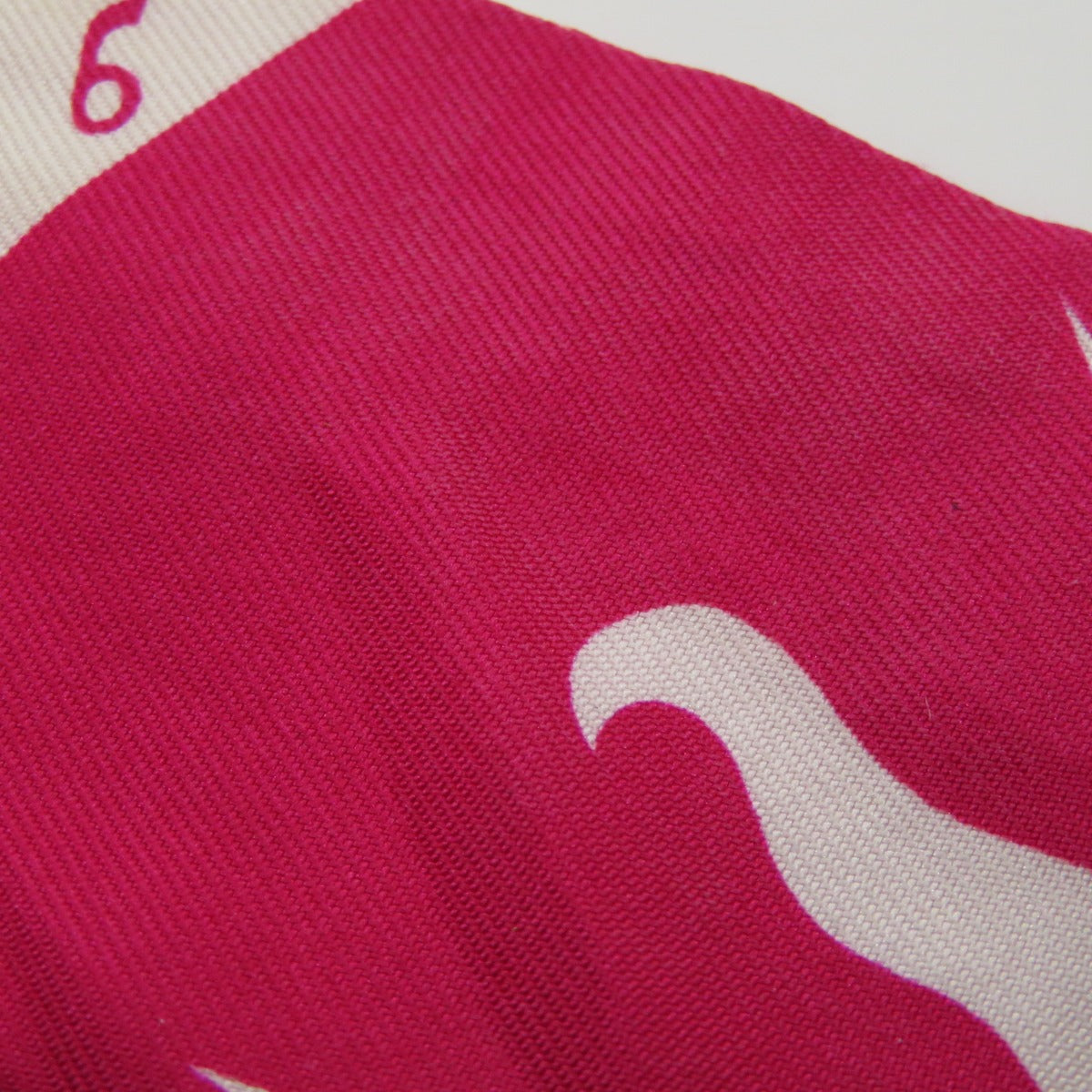 HERMES scarf silk pink Twilly  Women Used