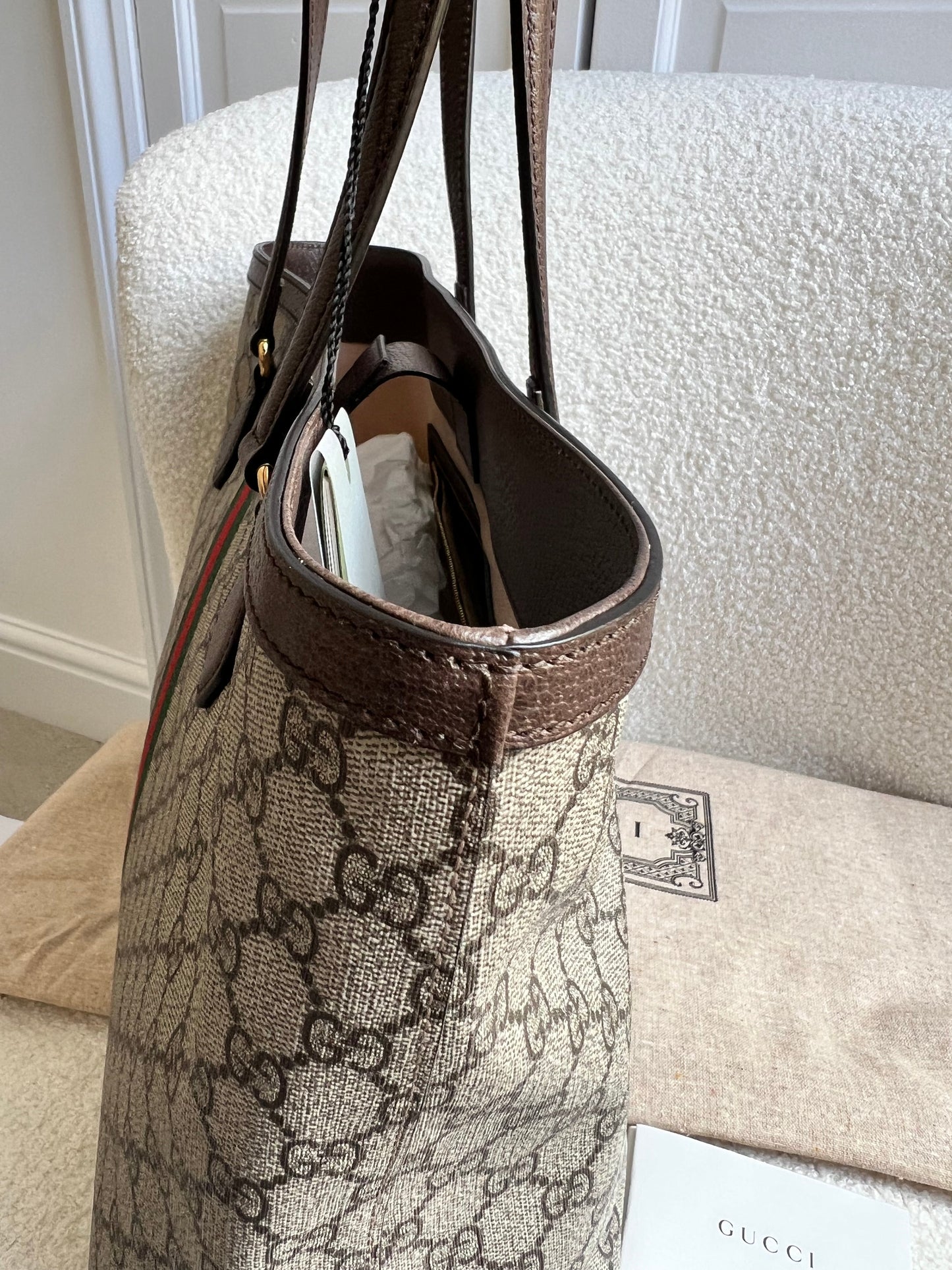 Gucci Ophidia GG Supreme Medium Tote (RRP £1440)