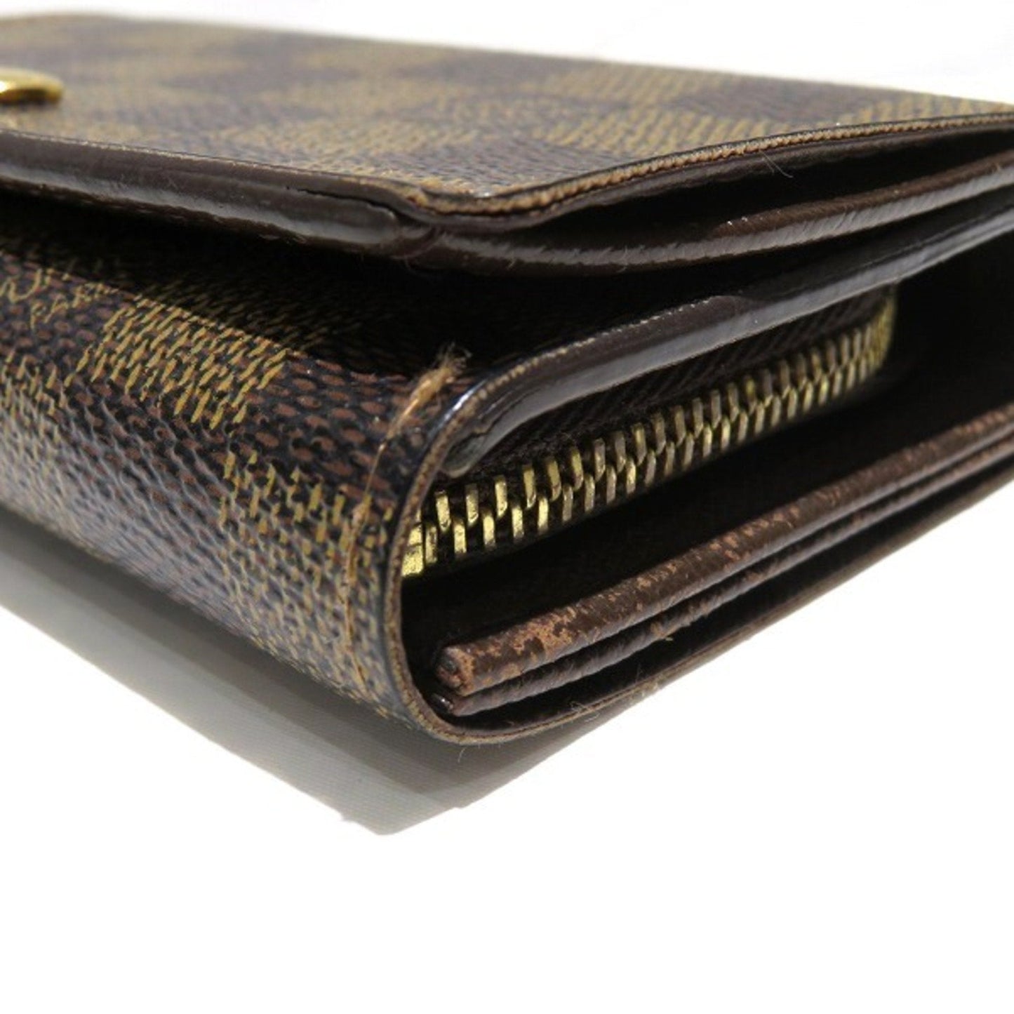 Louis Vuitton Brown Canvas Tresor wallet accessories