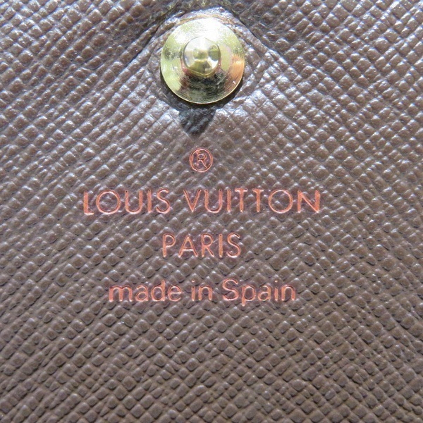 Louis Vuitton Brown Canvas Tresor wallet accessories