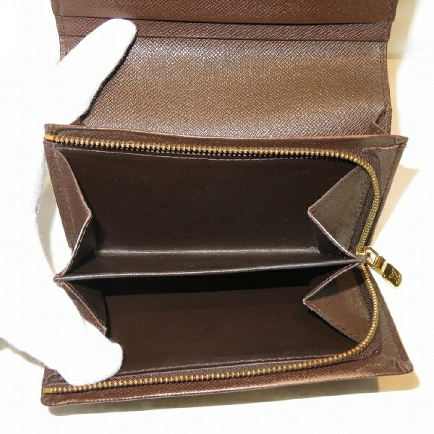 Louis Vuitton Brown Canvas Tresor wallet accessories