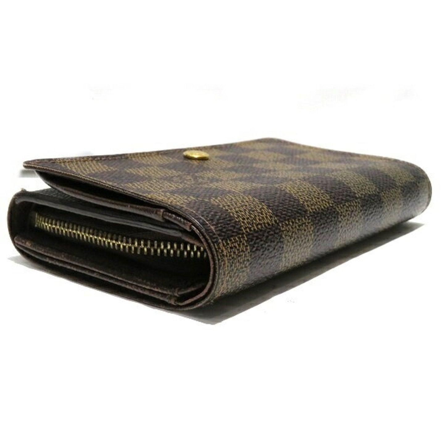 Louis Vuitton Brown Canvas Tresor wallet accessories