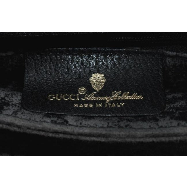 Gucci Supreme Guccissima Print Two Way Gray Leather And Gg Leather Shoulder Bag