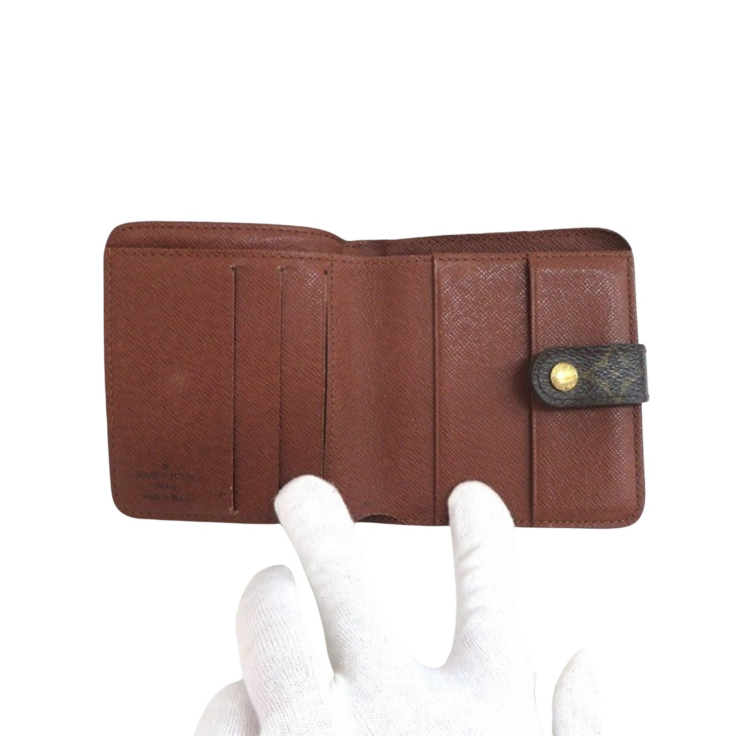 Louis Vuitton Brown Canvas Viennois wallet accessories