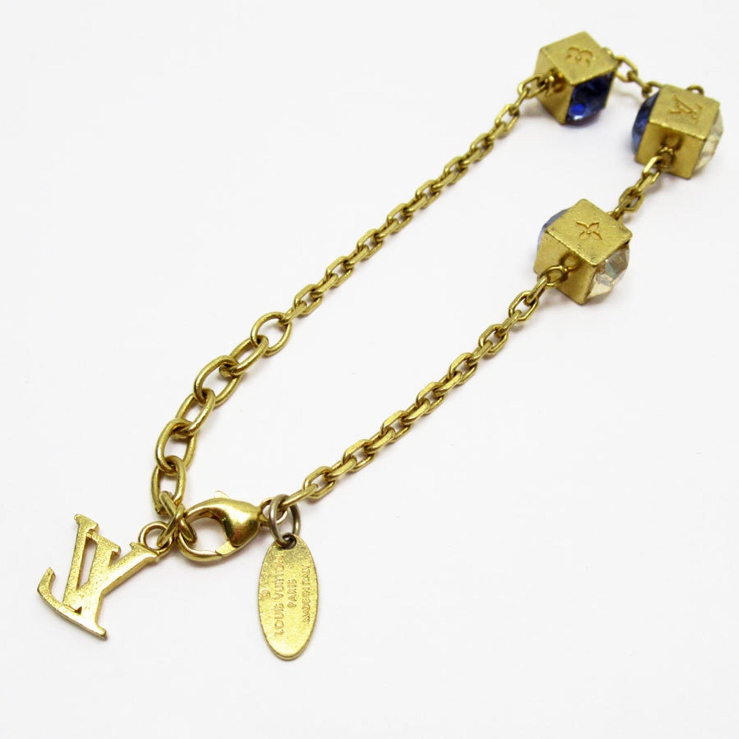 Louis Vuitton Clear Clear    Plating Charm Bracelet