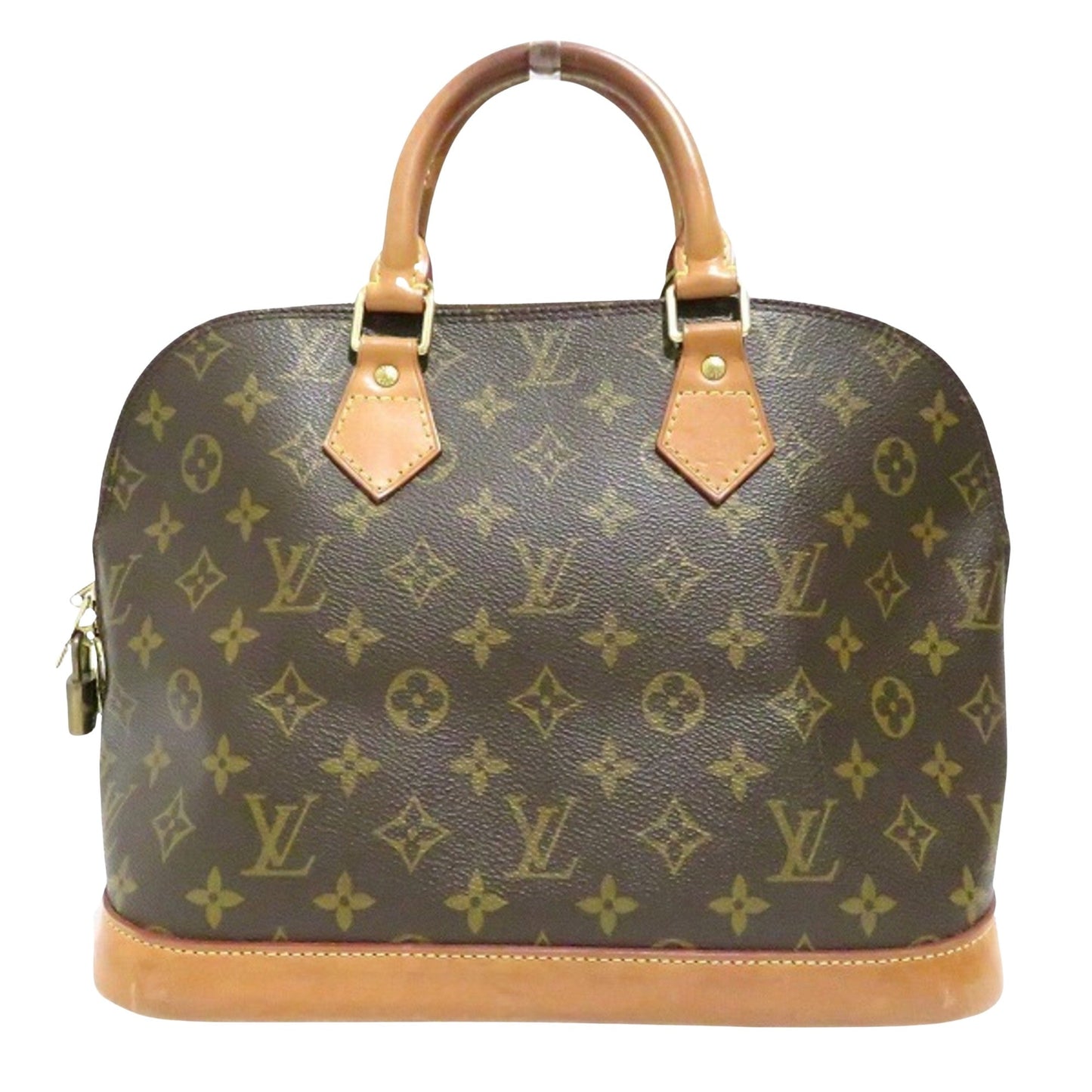Louis Vuitton Brown Canvas Alma handbag bag
