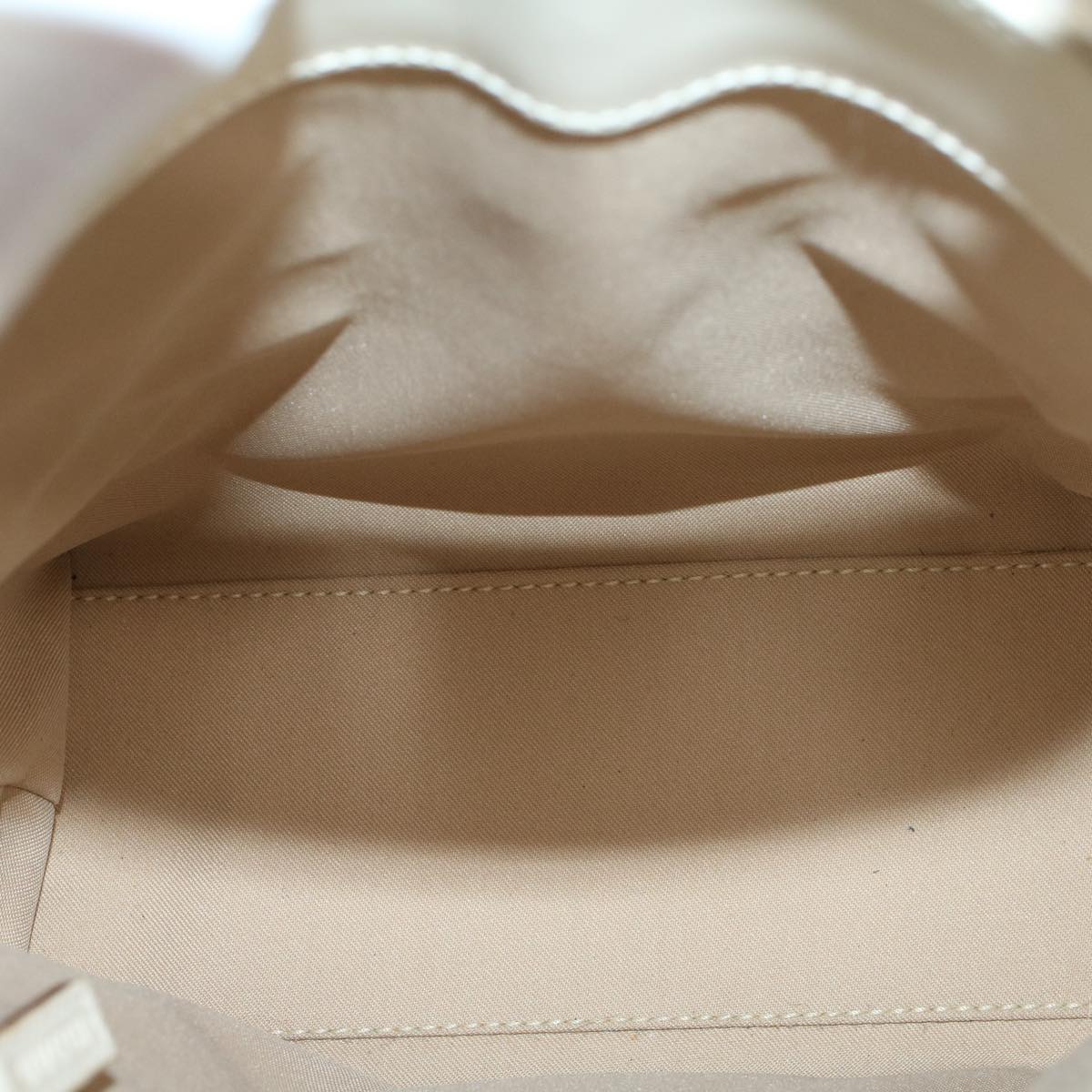 Gucci GG Canvas Hand Bag Canvas Beige  45852