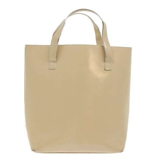 GUCCI Hand Bag Patent leather Beige  45916